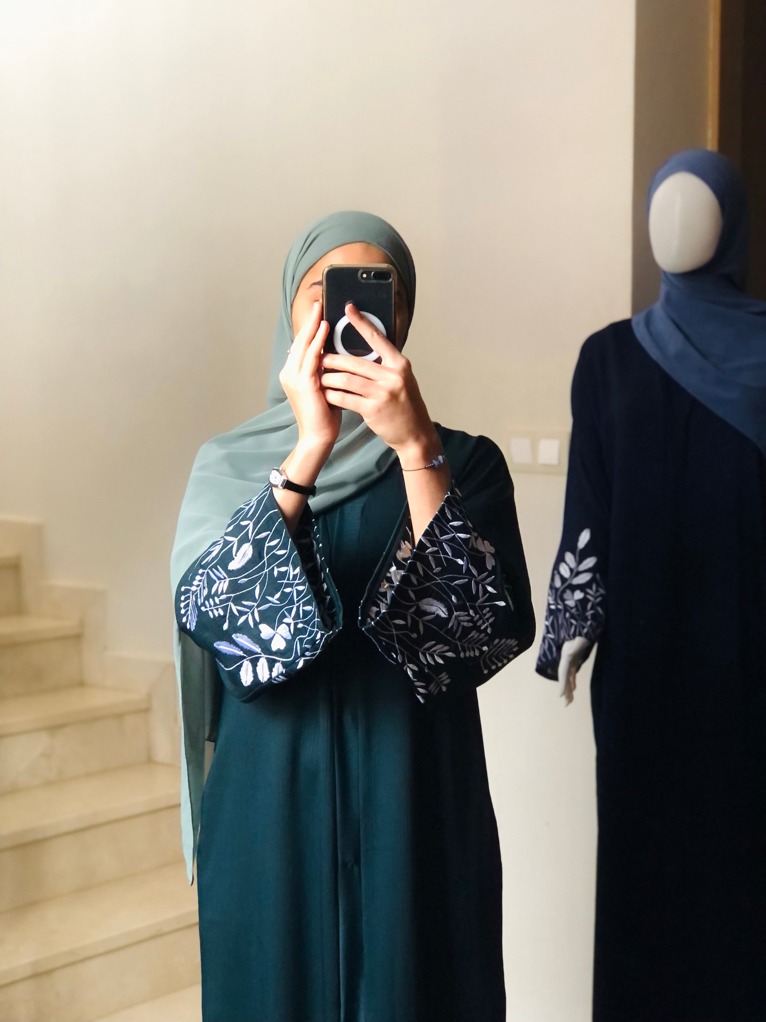 Abaya Broderie - Made in Algeria